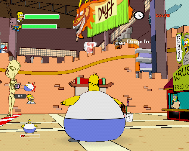 the simpsons ps2 iso
